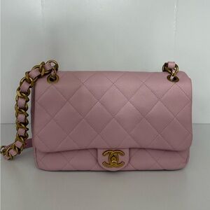 Chanel Pink flap bag